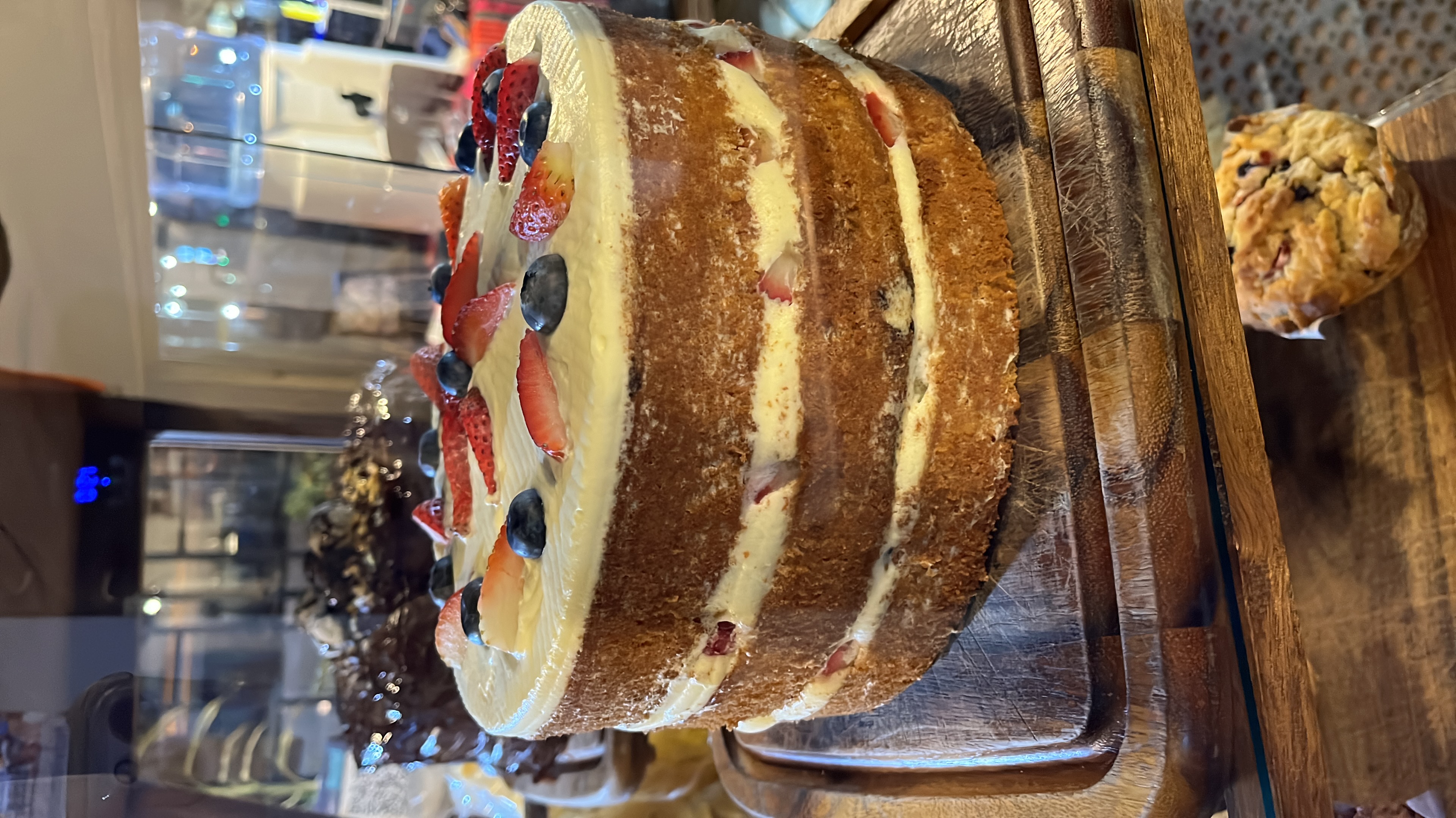 Torta de Frutos Rojos